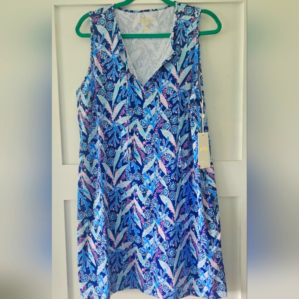 LILLY PULITZER JOHANA Sleeveless Dress  Size: L